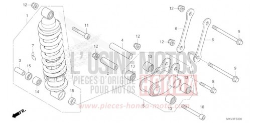 KISSEN, HINTEN NSS750M de 2022